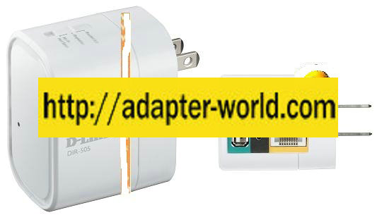D-LINK DIR-505A1 AC ADAPTER NEW SharePort Mobile Companion POWE - Click Image to Close
