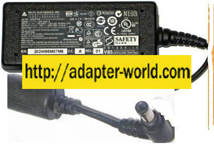DELTA ADP-30JH B AC DC ADAPTER 19V 1.58A LAPTOP POWER SUPPLY - Click Image to Close