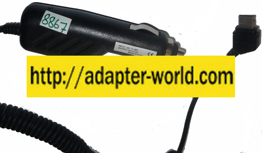 ELEKER AC CAR ADAPTER PHONE CHARGER 4-10VDC NEW 11-26V - Click Image to Close