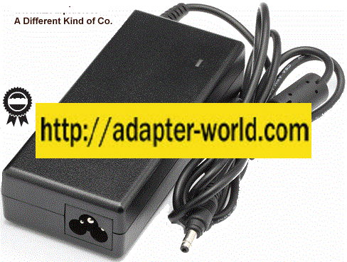 HP PPP014H AC ADAPTER 18.5Vdc 4.9A -( ) 1.8x4.75mm Bullet New 3