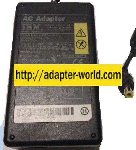 IBM AA20210 AC ADAPTER 16VDC 3.36A New 2.5 x 5.5 x 11mm Round B