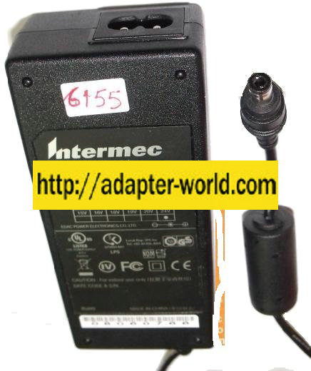 INTERMEC EA10722 AC ADAPTER 15-24V 4.3A -( ) 2.5x5.5mm 75W I.T.E - Click Image to Close