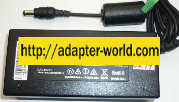 ISO KPA-060F 60W AC ADAPTER 12VDC 5A NEW -( ) 2.1x5.5mm ROUND B - Click Image to Close