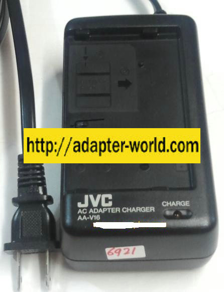 JVC AA-V16 CAMCORDER BATTERY CHARGER