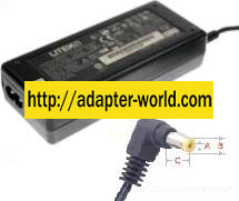 LITEON PA-1750-11 AC ADAPTER -( )- 19VDC 4A NEW 2.7x5.4mm - Click Image to Close