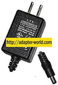 L.T.E LTE12W-S2 AC ADAPTER 12VDC 1A 12W POWER SUPPLY - Click Image to Close