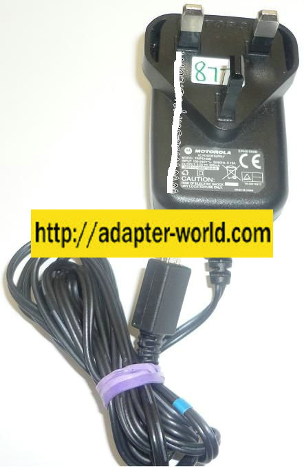 MOTOROLA FMP5190B AC ADAPTER 5VDC 550mA NEW MINI USB UK PLUG - Click Image to Close