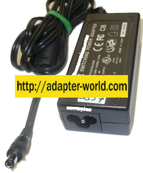 MTR GFP241DA-0540 AC ADAPTER 5VDC 4A NEW -( ) 2.5x5.5x9.6mm ROU - Click Image to Close