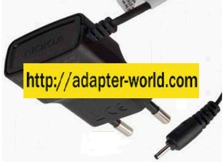 NOKIA AC-5E AC ADAPTER CELL PHONE CHARGER 5.0V 800mA EUOROPE VER - Click Image to Close