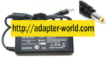 PA-1650-02H REPLACEMENT AC ADAPTER 18.5V 3.5A FOR HP LAPTOP POWE