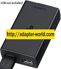 SONY CECHZA1 AC ADAPTER 5VDC 500mA NEW ITE POWER SUPPLY 100-240 - Click Image to Close