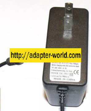 UT-63 AC ADAPTER DC 4.5V 9.5V Power supply Charger - Click Image to Close