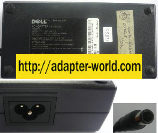 DELL ADP-150EB B AC ADAPTER 19.5V DC 7700mA POWER SUPPLY FOR Ins - Click Image to Close