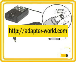 HP AC Adapter C6320-61605 6V 2A PhotoSmart Digital Camera 315 - Click Image to Close