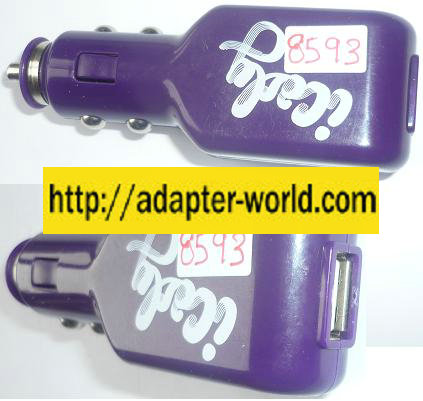 icarly AC ADAPTER NEW CAR CHARGER VIACOM INTERNATIONAL INC - Click Image to Close