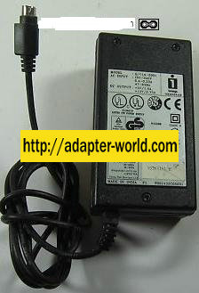 I iomega GPC14-2001 AC ADAPTER 5VDC 1A 12V 0.75A POWER SUPPLY IT - Click Image to Close