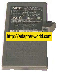 NEC OP-520-4401 AC Adapter 11.5V DC 1.7A 13.5V 1.5A 4PIN FEMALE