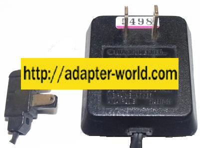 BLACK DECKER 680986-33 AC ADAPTER 6.5VAC 1.25VA Charger - Click Image to Close