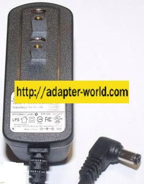 D-Link AMS1-0501200FU AC Adapter 5VDC 1.2A -( ) 2x5.5mm 90 ° 100- - Click Image to Close