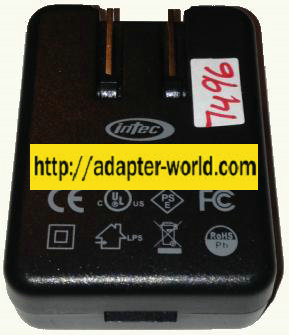 Intec GFP051-0510-1 Ac Adapter 5V DC 1000mA New USB Connector - Click Image to Close