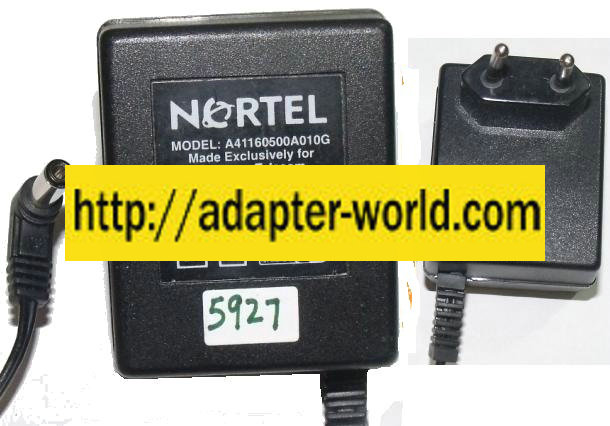 NORTEL A41160500A010G AC ADAPTER 12V 1.25A EUROPE VERSION POWER