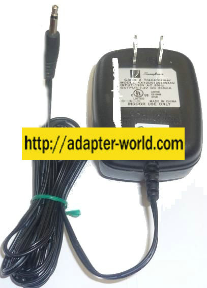 SWINGLINE KA12D072080044U AC ADAPTER 7.2VDC 800mA NEW -( ) 3.5m