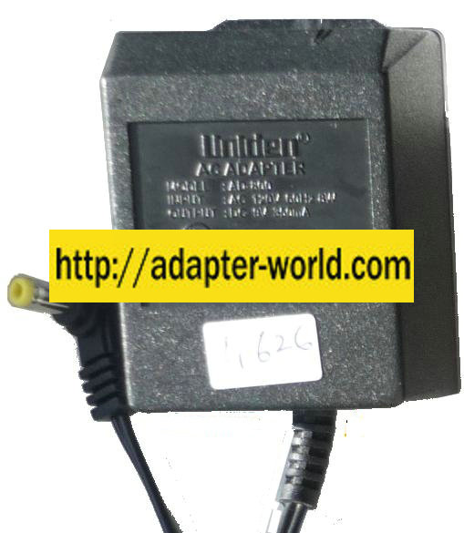 UNIDEN AD-800 AC ADAPTER 9VDC 350mA 6W linear regulated POWER Su - Click Image to Close