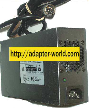 AUDIOVOX AD-13D-3 AC ADAPTER 24VDC 5A 8Pins POWER SUPPLY LCD TV