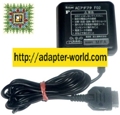 DOCOMO F02 AC ADAPTER 5.6VDC 670mA POWER SUPPLY MFA FOR F-02B - Click Image to Close