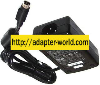 Finecom JS-12060-3K AC Adapter 12VDC 6A 4Pin Replacement Power