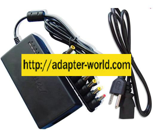Universal AC ADAPTER 120W 15 to 24Vdc 5A 6A NOTEBOOK LAPTOP POWE - Click Image to Close