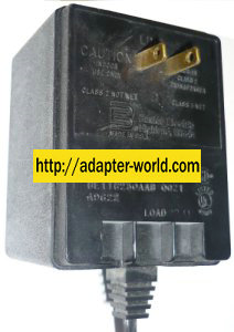 BASLER ELECTRIC BE116230AAB 0021 AC ADAPTER 5V 30VA PLUG-IN CLAS - Click Image to Close