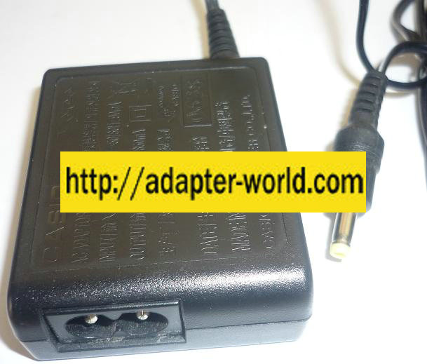CASIO COMPUTERS AD-C52S AC ADAPTER 5.3VDC 650mA NEW -( ) 1.5x4x - Click Image to Close
