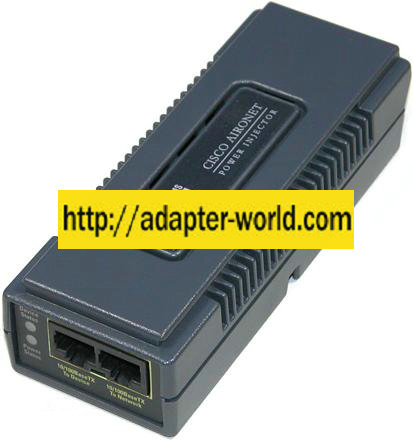 CISCO AIRONET AIR-PWRINJ3 48V DC 0.32A NEW POWER INJECTOR - Click Image to Close
