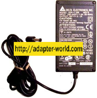 DELTA ADP-45GB AC ADAPTER 19VDC 2.4A POWER SUPPLY - Click Image to Close