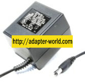 DVE DV-07550-B14 AC ADAPTER 7.5VDC 500mA NEW 2 x 5.4 x 9.6mm