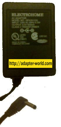 ELECTROHOME CHD DPX351335 AC ADAPTER 4.5V 600mA NEW - Click Image to Close