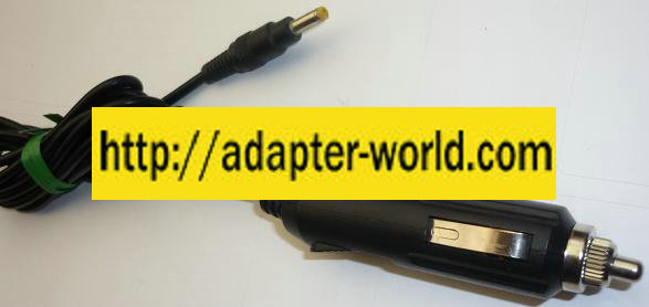 CAR CHARGER POWER ADAPTER NEW 1.5x4mm PORTABLE DVD PLAYER POWER - Click Image to Close