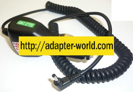 T2288 CAR CHARGER POWER ADAPTER NEW 0.8x3.2mm MOTOROLA