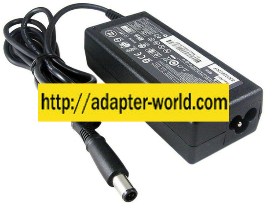 HP 608425-002 AC ADAPTER 18.5VDC 3.5A 65W NEW -( )-