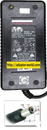 INTERNATIONAL POWER SOURCES HUP40-12 AC ADAPTER 12VDC 3.3A NEW - Click Image to Close