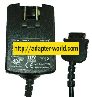 MOTOROLA NPN6197B AC ADAPTER 4.4VDC 1.1A NEW USB CONNECTOR ITE