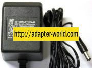 MP INTERNATIONAL W41D-E900-5/1 6V DC 900mA -( )- 2.5x5.4mm NEW