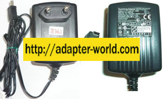 NetBit DSC-51F 52050 AC Adapter 5.2VDC 0.5A NEW USB PIN EUROPE - Click Image to Close