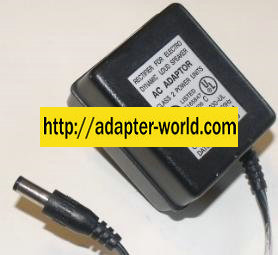 PPI-0930-UL AC ADAPTER 9V AC 300mA NEW -( ) 2x5.5mm LOUD SPEAKE