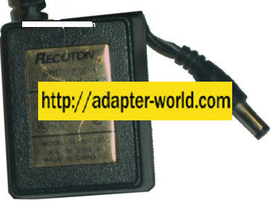RECOTON 35-18-150C AC ADAPTER 18VDC 150mA -( )- POWER SUPPLY - Click Image to Close