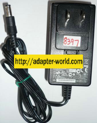 S018EM1200150 AC ADAPTER 12VDC 1500mA NEW -( ) 2.5x5.5mm ROUND