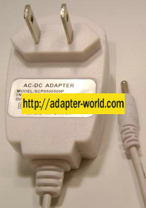 SCP0500500P AC DC ADAPTER 5V 500mA MP3 MP4 Speakers ipod