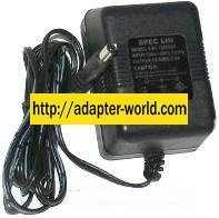 Spec Lin L4D-135050R AC Adapter 13.5Vdc 0.5A New -( ) 2.5x5.5mm - Click Image to Close