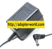 THOMSON 5-2749 AC ADAPTER 7.5VDC 150mA NEW 2x5.5x9.8mm -( )- 90